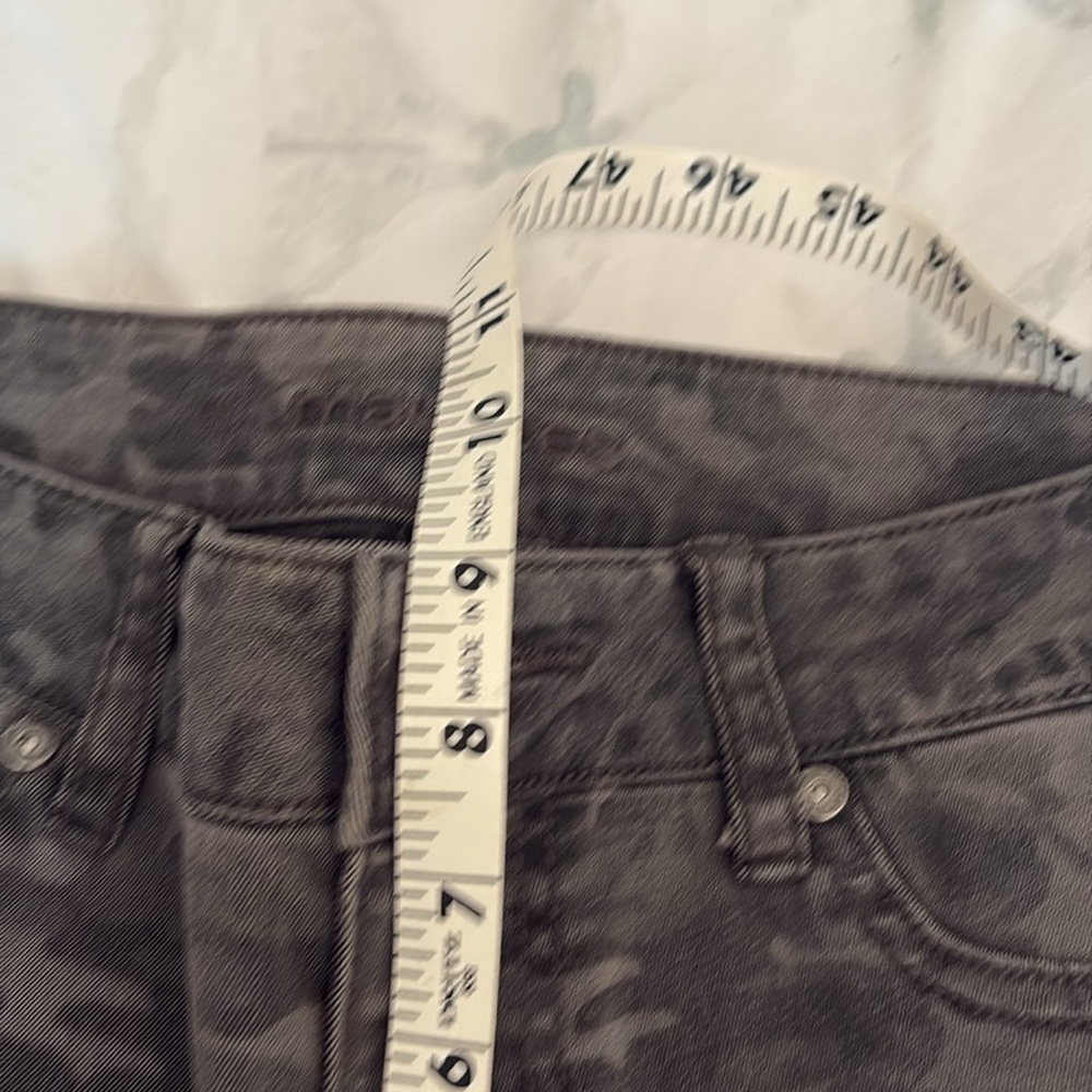 Cheetah print Gray Denim Pant - Picture 4 of 6